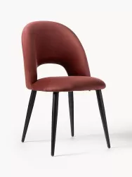 Westwing Collection Silla De Terciopelo Rachel