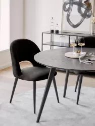 Westwing Collection Silla De Terciopelo Rachel