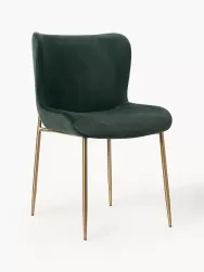 Westwing Collection Silla De Terciopelo Tess