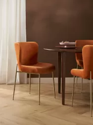 Westwing Collection Silla De Terciopelo Tess