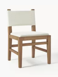 Westwing Collection Silla Tapizada De Madera Liano