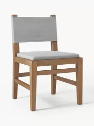 Westwing Collection Silla Tapizada De Madera Liano