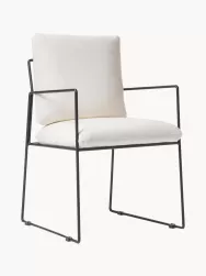 Westwing Collection Silla Tapizada De Metal Wayne