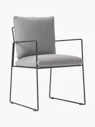 Westwing Collection Silla Tapizada De Metal Wayne