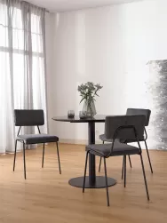 Westwing Collection Silla Tapizada En Pana Mats, 2 Uds.