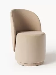 Westwing Collection Silla Tapizada En Terciopelo Zeyno