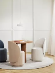 Westwing Collection Silla Tapizada En Terciopelo Zeyno