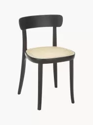 Westwing Collection Sillas De Madera Con Tejido Vienes Richie, 2 Uds.