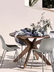 Westwing Collection Sillas De Plastico Joe, 2 Uds.