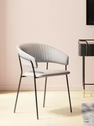 Kare Design Sillas Tapizadas Belle, 2 Uds.