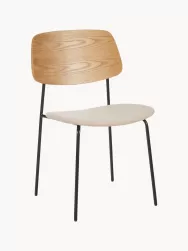 Westwing Collection Sillas Tapizadas Con Asiento Tapizado Nadja, 2 Uds.
