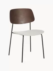Westwing Collection Sillas Tapizadas Con Asiento Tapizado Nadja, 2 Uds.