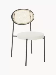 Westwing Collection Sillas Tapizadas Con Tejido Vienes Remy, 2 Uds.