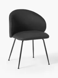 Westwing Collection Sillas Tapizadas Luisa, 2 Uds.