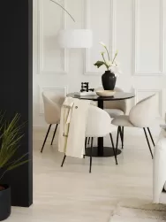 Westwing Collection Sillas Tapizadas Luisa, 2 Uds.