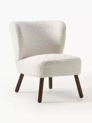 Westwing Collection Sillon Coctel De Borreguillo Robine