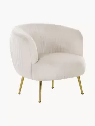 Westwing Collection Sillon Coctel De Terciopelo Cara