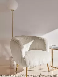 Westwing Collection Sillon Coctel De Terciopelo Cara