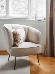 Westwing Collection Sillon Coctel De Terciopelo Louise
