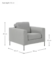Westwing Collection Sillon Cucita