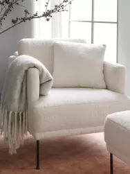 Westwing Collection Sillon De Borreguillo Fluente