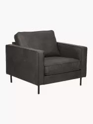 Westwing Collection Sillon De Cuero Reciclado Hunter