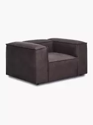 Westwing Collection Sillon De Cuero Reciclado Lennon