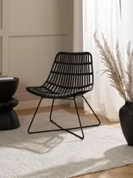 Westwing Collection Sillon De Poliratan Costa