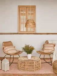Westwing Collection Sillon De Poliratan Costa