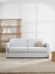 Westwing Collection Sofa Cama Morgan (2 Plazas), Con Colchon