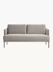 Westwing Collection Sofa De Terciopelo Fluente (2 Plazas)