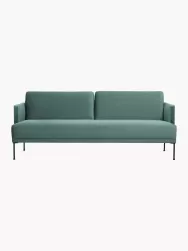 Westwing Collection Sofa De Terciopelo Fluente (3 Plazas)