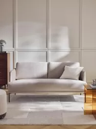Westwing Collection Sofa De Terciopelo Fluente (2 Plazas)