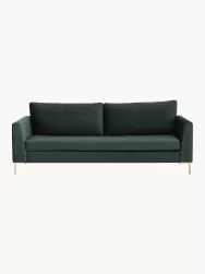 Westwing Collection Sofa De Terciopelo Luna (3 Plazas)