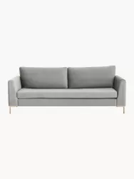 Westwing Collection Sofa De Terciopelo Luna (3 Plazas)