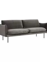 Westwing Collection Sofa De Terciopelo Moby (2 Plazas)