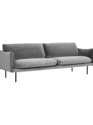 Westwing Collection Sofa De Terciopelo Moby (3 Plazas)