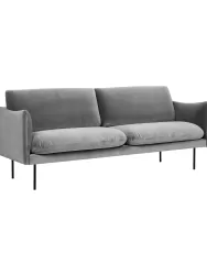 Westwing Collection Sofa De Terciopelo Moby (2 Plazas)