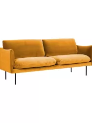 Westwing Collection Sofa De Terciopelo Moby (2 Plazas)