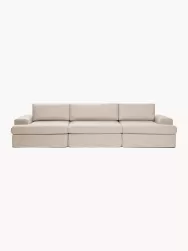 Westwing Collection Sofa Modular Russell (4 Plazas), Desenfundable