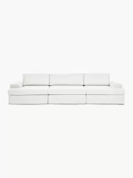 Westwing Collection Sofa Modular Russell (4 Plazas), Desenfundable
