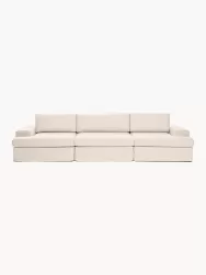 Westwing Collection Sofa Modular Russell (4 Plazas), Desenfundable