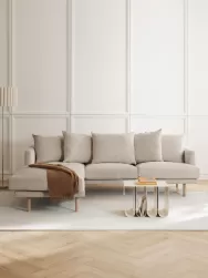Westwing Collection Sofa Rinconera Adrian (3 Plazas)