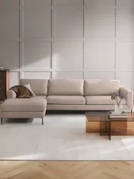 Westwing Collection Sofa Rinconera Cucita (4 Plazas)