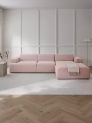 Westwing Collection Sofa Rinconera Melva (4 Plazas)