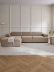 Westwing Collection Sofa Rinconera Melva (4 Plazas)