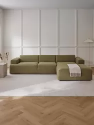 Westwing Collection Sofa Rinconera Melva (4 Plazas)