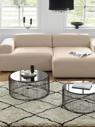 Westwing Collection Sofa Rinconera Melva (3 Plazas)