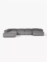 Westwing Collection Sofa Rinconera Modular De Pana Lennon