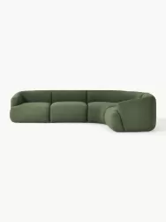 Westwing Collection Sofa Rinconera Modular En Tejido Boucle Sofia (4 Plazas)